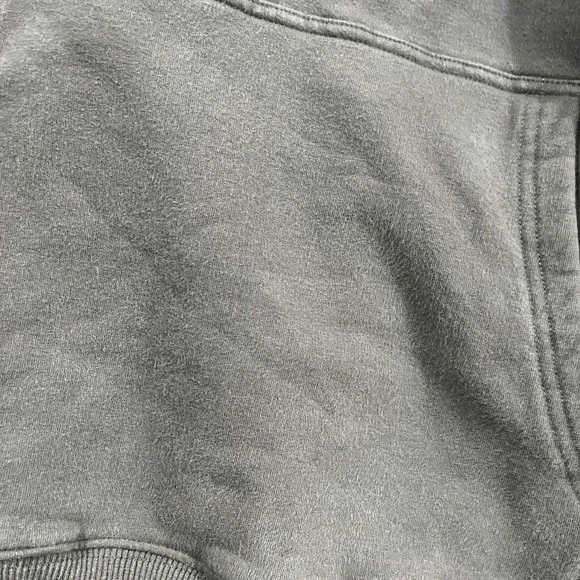 Alpha Clothing Hoodie Mens‎ L Essential Comfort Fleece Gray Pullover